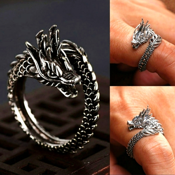 Jewelry - Cool Metal Dragon Ring